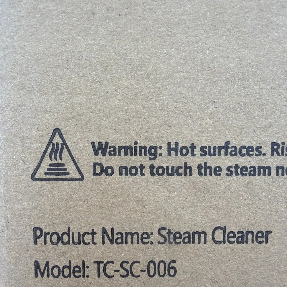 ODSD Steam Cleaner for Home & Car, 3-Level Adjustable Steamer for Cleaning, 15S